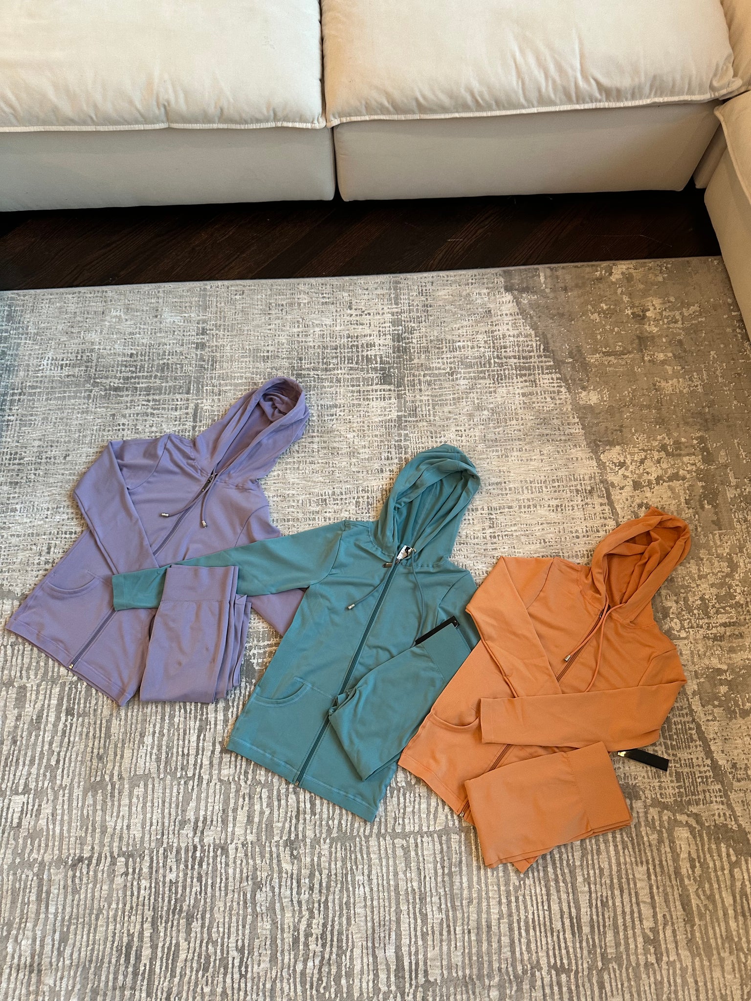 Basic hoodie legging set